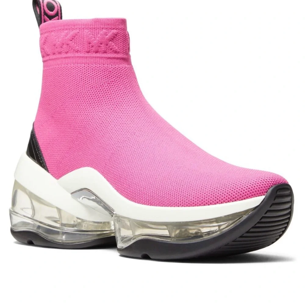 Michael Kors
Olympia Extreme Stretch Knit
Sock Sneaker (Fuchsia) - Picture 3 of 4